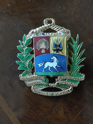 Insignia Placa Venezuela distintivo policía 
