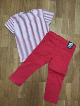 Conjunto talla 2 años marcas iDO y Petit Cie