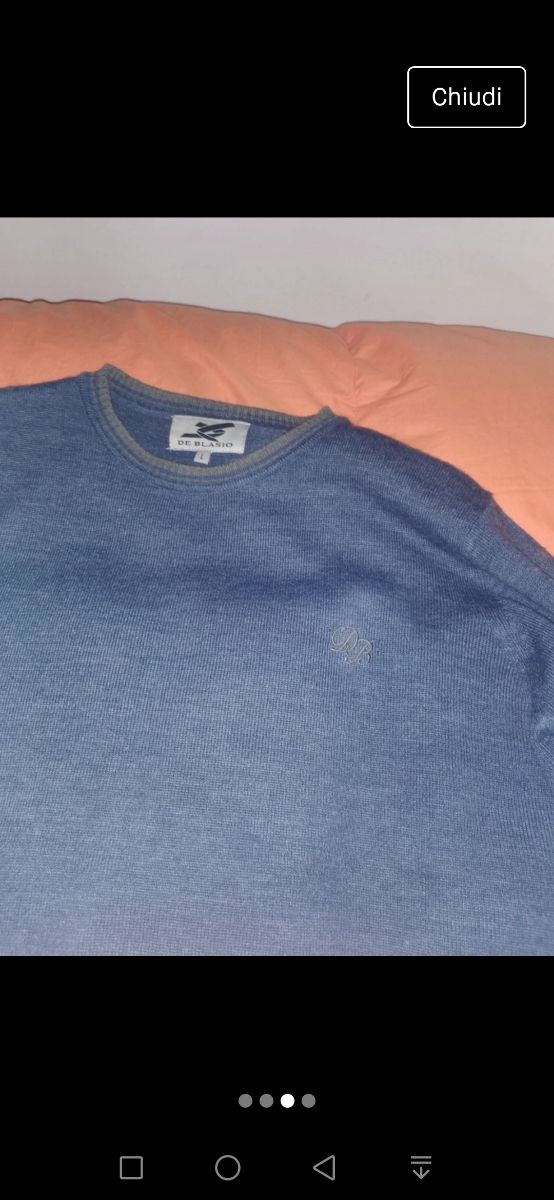 maglioncino uomo DE BLASIO