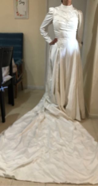 Vestido novia vintage