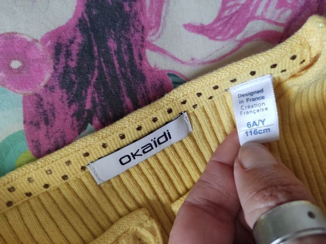 Chaqueta niña Okaïdi talla 6 años