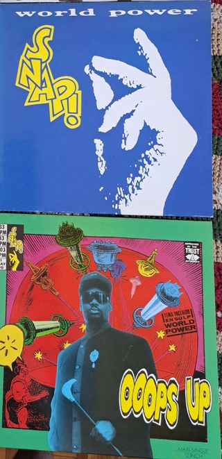 Discos vinilos Snap World power 1990