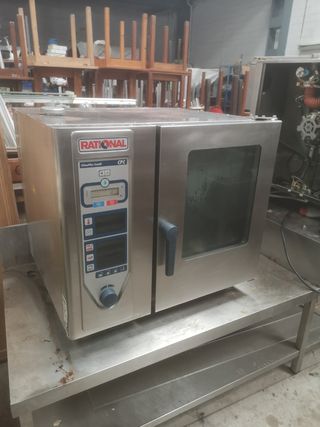 horno convección vapor. 