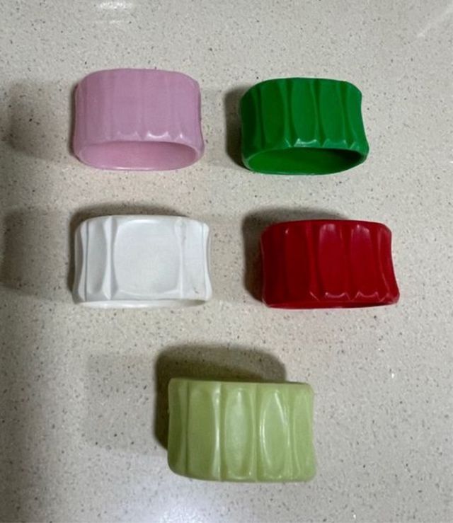 5 servilleteros colores