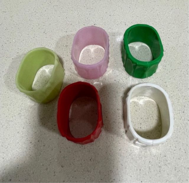 5 servilleteros colores