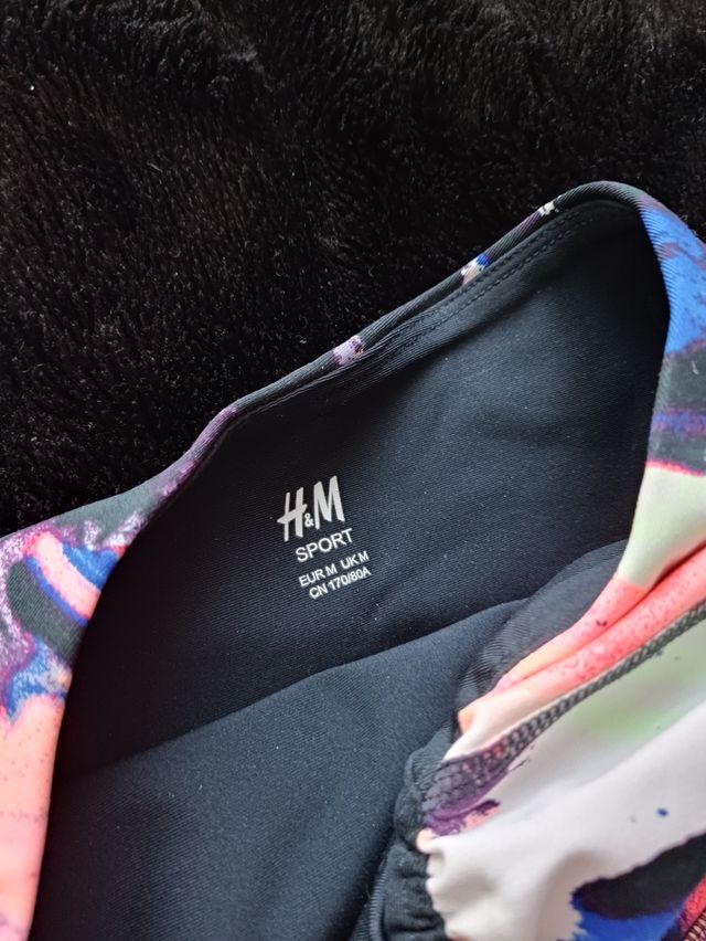 lote malla de deporte y camiseta premama.