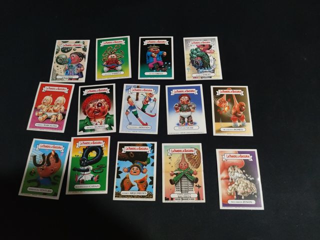 Cromos La Pandilla Basura