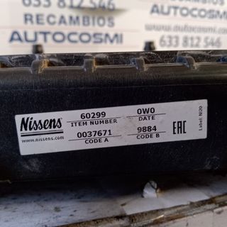 RADIADOR AGUA VOLKSWAGEN PASSAT 1.9 TDI AÑO 2003