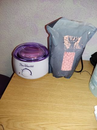 calentador de cera