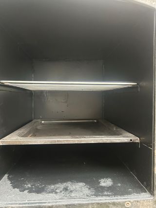 Vendo cocina de carbón calefactora de obra