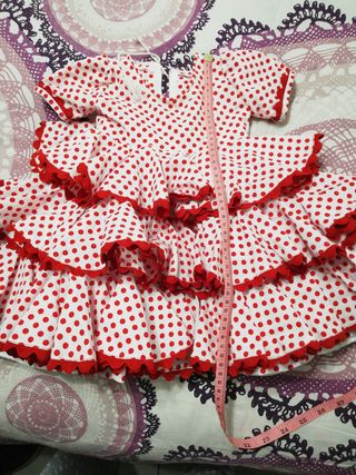 TRAJE DE FLAMENCA NIÑ@-BEBÉ 