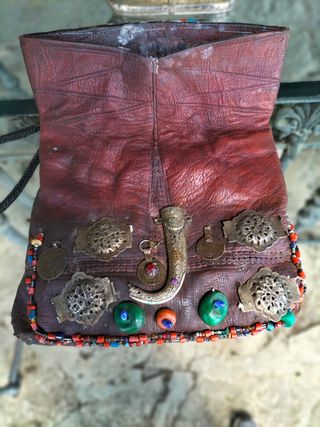 Bolso joya bereber. Marruecos vintage.