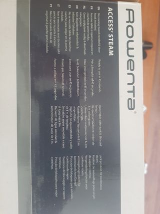 Plancha vertical Rowenta