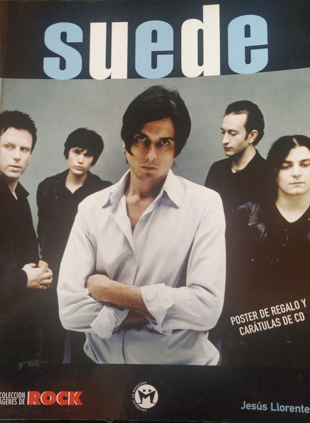 Suede. Libro biografía con fotos y poster