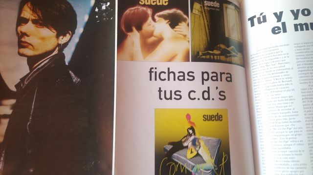 Suede. Libro biografía con fotos y poster