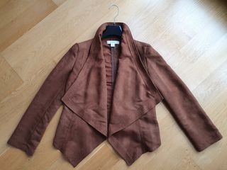 Chaqueta efecto ante Talla S Sfera