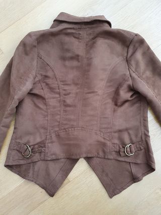 Chaqueta efecto ante Talla S Sfera
