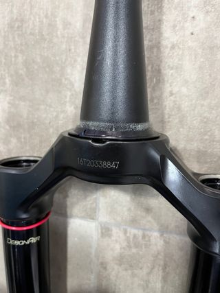 barras horquilla suspension rock shox zeb 38