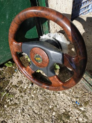 volante clásico con piña para mercedes w 124