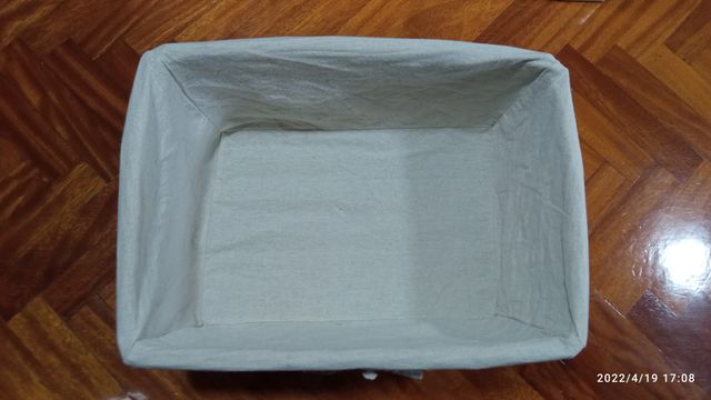 Cesta de mimbre rectangular 45x34cm