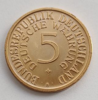 Medalla 40 Aniversario 5 Marcos Plata 1991 Alemani