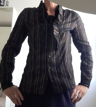 tg. M camicia lucida autunnale