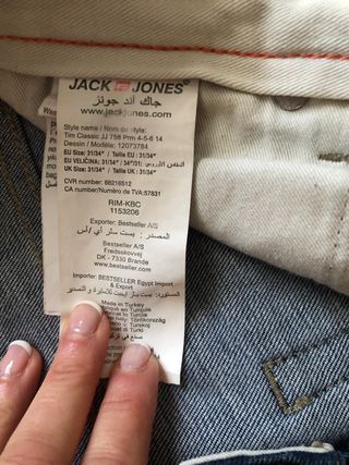 PANTALÓN VAQUERO JACK & JONES