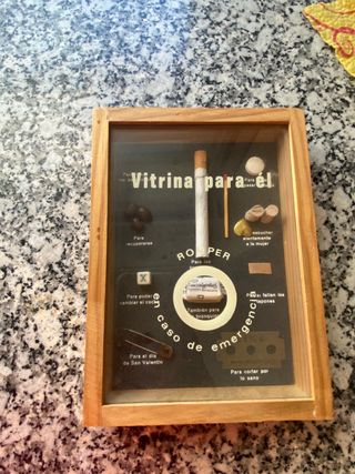 Vitrina de decoración de Becara Beca