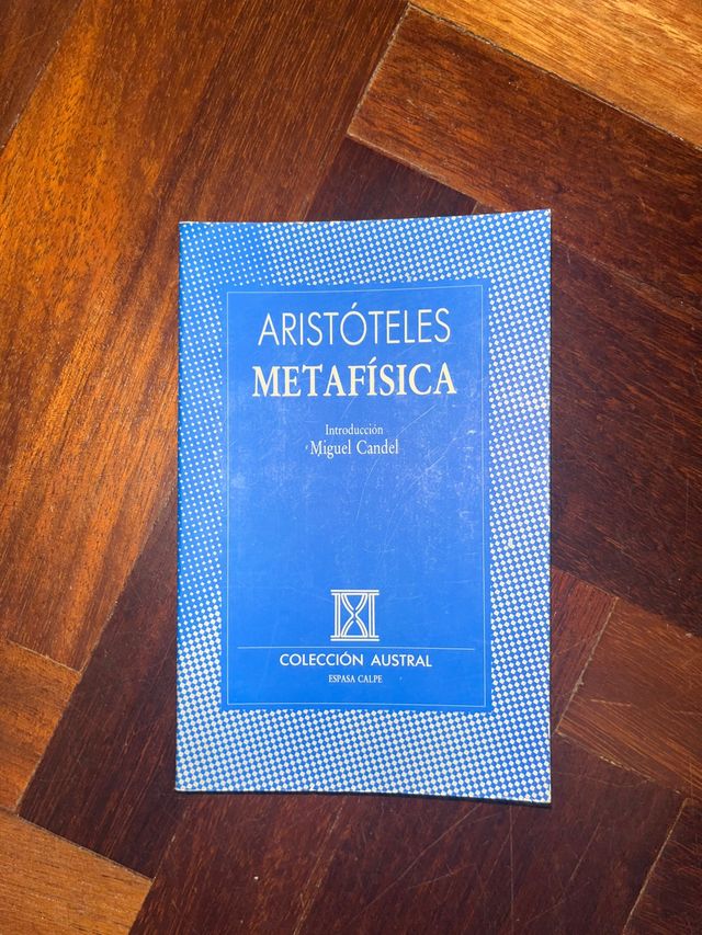 Libros de filosofía Platón y Aristóteles