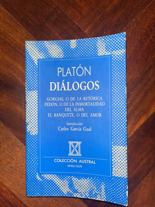 Libros de filosofía Platón y Aristóteles