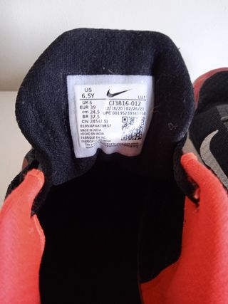 Zapatillas nike ,talla 39