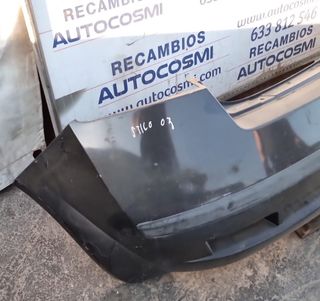 PARAGOLPES TRASERO FIAT STILO AÑO 2004 COLOR NEGRO
