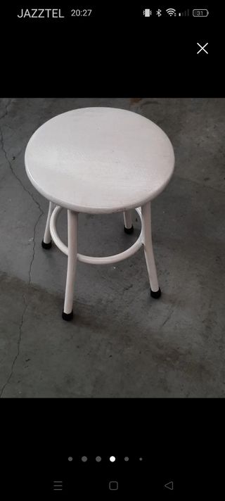 SILLA ORDENADOR,BANQUETA Y SILLA OFICINA