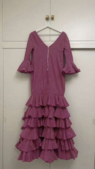 Traje de Flamenca/Gitana/Sevillana Talla 42