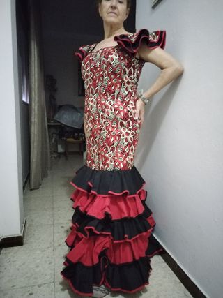 Traje de Flamenca talla 44-46