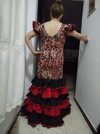 Traje de Flamenca talla 44-46