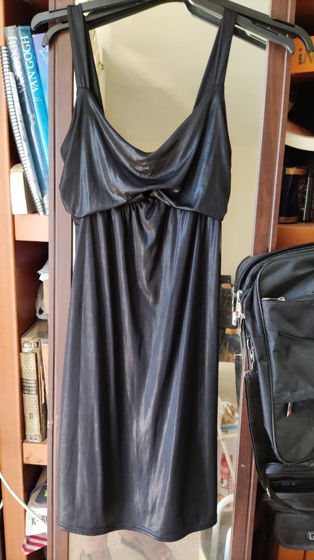 Vestido brillante elástico