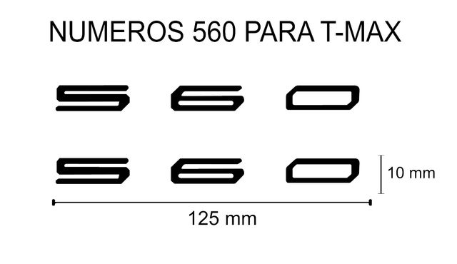 Numeros 560 yamaha tmax
