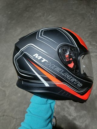 casco moto talla M
