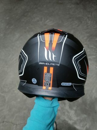casco moto talla M