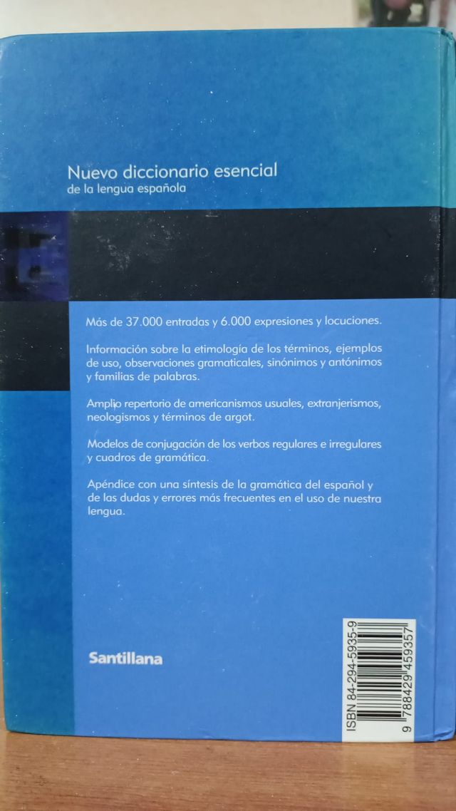 Nuevo Diccionario Esencial De La Lengua Española
