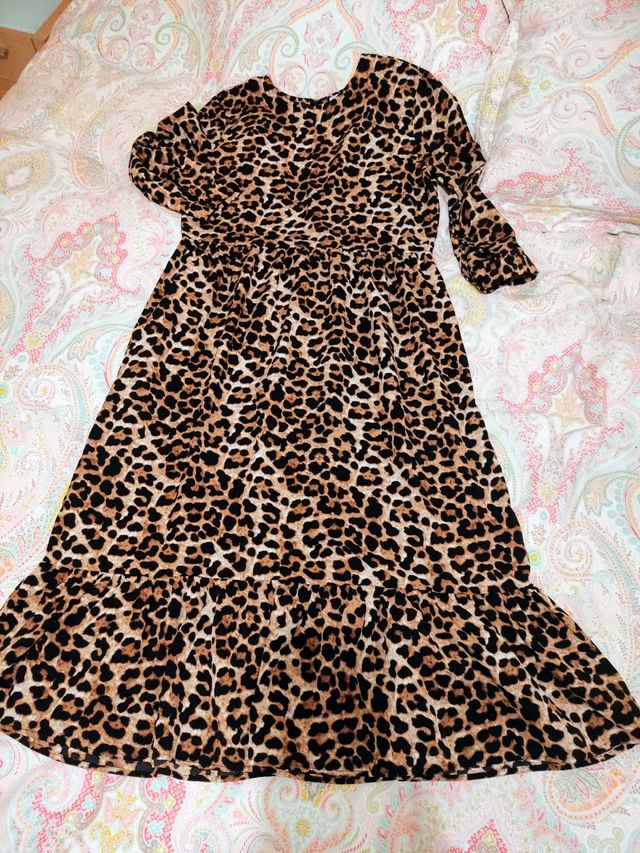 Vestido leopardo