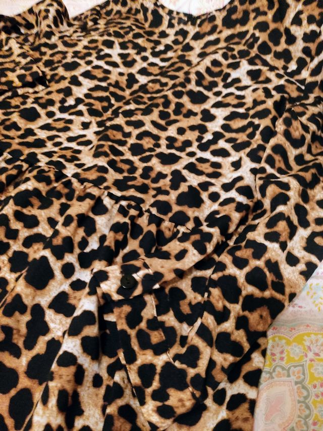Vestido leopardo