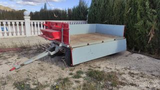 TRACTOR BARREIROS 350S, REMOLQUE AGRÍCOLA Y APEROS