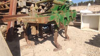 TRACTOR BARREIROS 350S, REMOLQUE AGRÍCOLA Y APEROS