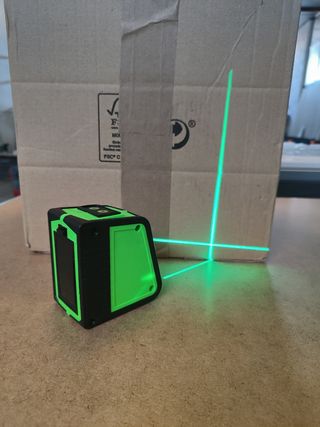 Nivel Laser 2D luz verde