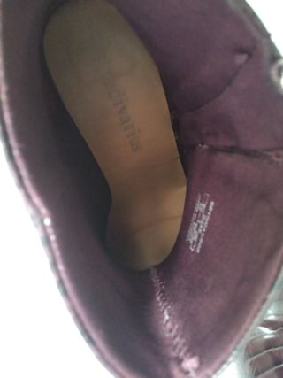 Botines piel cocodrilo