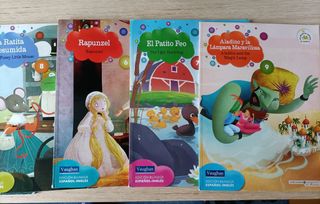 CUATRO CUENTOS INFANTILES EN CASTELLANO E INGLES