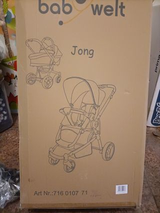 Coche Trío marca BabyWelt modelo Jong
