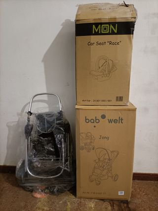 Coche Trío marca BabyWelt modelo Jong